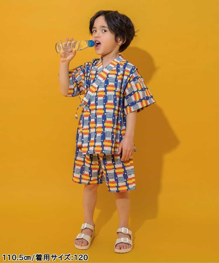 Disney Japanese children's clothing, Jinbei Japanese kimono, 100-150cm, for girls, summer, other brand children's clothing, TOPS PANTS, Japanese Summer Festival Special