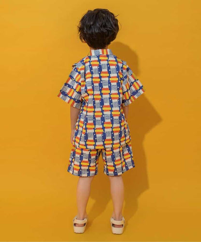 Disney Japanese children's clothing, Jinbei Japanese kimono, 100-150cm, for girls, summer, other brand children's clothing, TOPS PANTS, Japanese Summer Festival Special