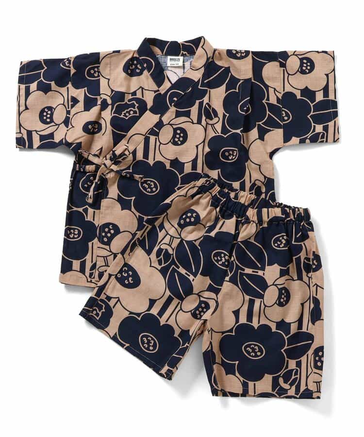 Disney Japanese children's clothing, Jinbei Japanese kimono, 100-150cm, for girls, summer, other brand children's clothing, TOPS PANTS, Japanese Summer Festival Special