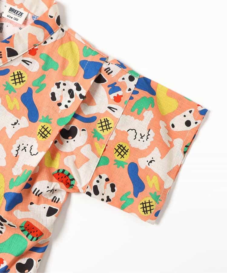 Disney Japanese children's clothing, Jinbei Japanese kimono, 100-150cm, for girls, summer, other brand children's clothing, TOPS PANTS, Japanese Summer Festival Special