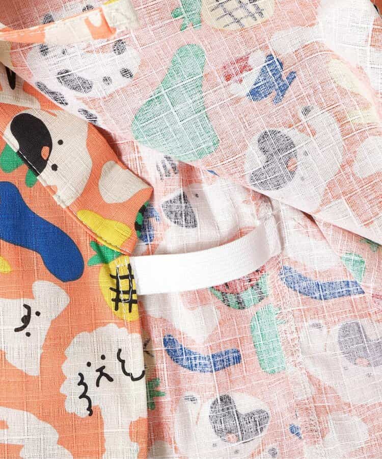 Disney Japanese children's clothing, Jinbei Japanese kimono, 100-150cm, for girls, summer, other brand children's clothing, TOPS PANTS, Japanese Summer Festival Special