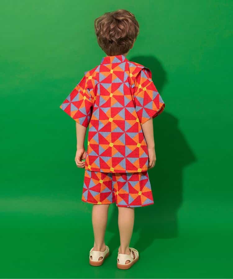 Disney Japanese children's clothing, Jinbei Japanese kimono, 100-150cm, for girls, summer, other brand children's clothing, TOPS PANTS, Japanese Summer Festival Special
