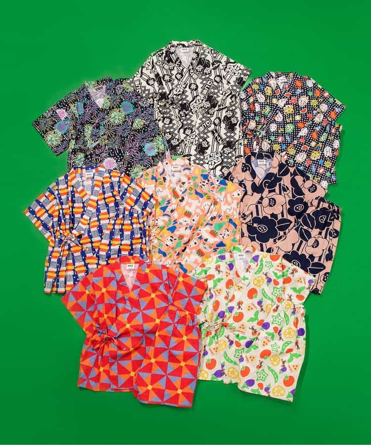 Disney Japanese children's clothing, Jinbei Japanese kimono, 100-150cm, for girls, summer, other brand children's clothing, TOPS PANTS, Japanese Summer Festival Special
