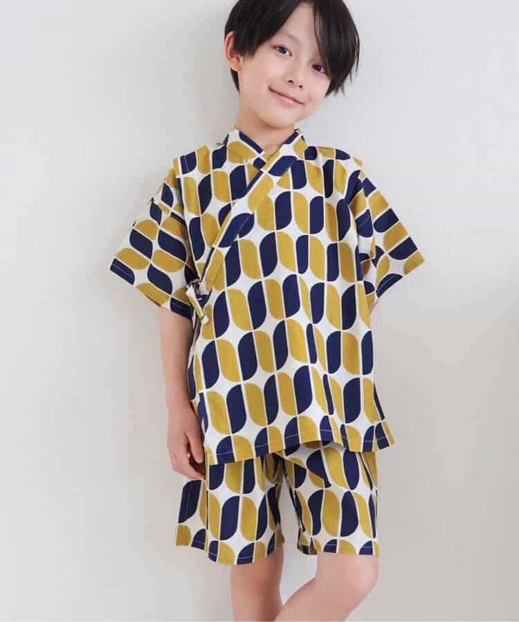 Disney Japanese children's clothing, Jinbei Japanese kimono, 100-150cm, for girls, summer, other brand children's clothing, TOPS PANTS, Japanese Summer Festival Special