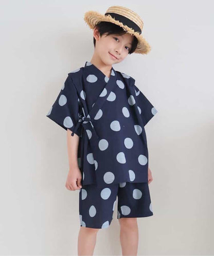 Disney Japanese children's clothing, Jinbei Japanese kimono, 100-150cm, for girls, summer, other brand children's clothing, TOPS PANTS, Japanese Summer Festival Special