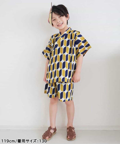 Disney Japanese children's clothing, Jinbei Japanese kimono, 100-150cm, for girls, summer, other brand children's clothing, TOPS PANTS, Japanese Summer Festival Special