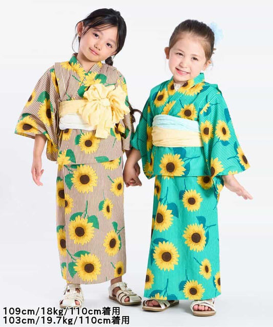 日本童裝 Ampersand 日本浴衣 日本和服 80-140cm 女童款 夏季 其他品牌童裝 DRESSES 日本夏祭慶典特輯