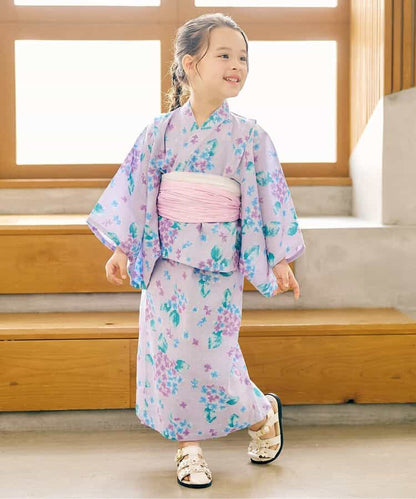 日本童裝 apres les cours 薄紗/極光腰帶 日本浴衣 日本甚平 日本和服 女童款 夏季 其他品牌童裝 日本夏祭慶典特輯