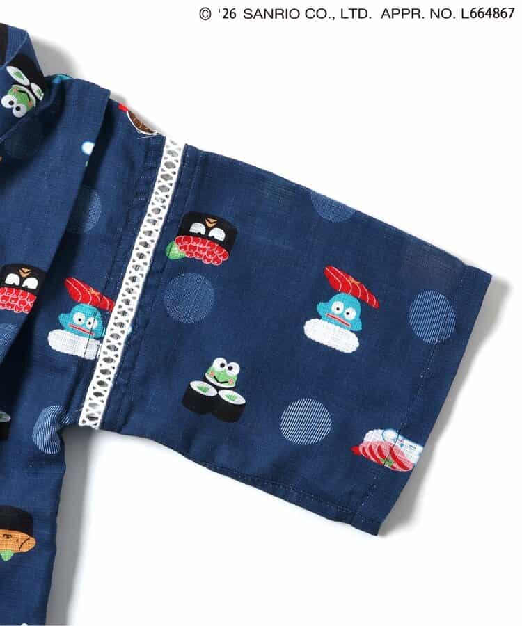 日本童裝 apres les cours x Sanrio 日本甚平 日本和服 80-130cm 男童款 夏季 TOPS PANTS 日本夏祭慶典特輯