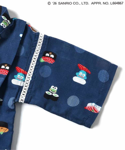 日本童裝 apres les cours x Sanrio 日本甚平 日本和服 80-130cm 男童款 夏季 TOPS PANTS 日本夏祭慶典特輯