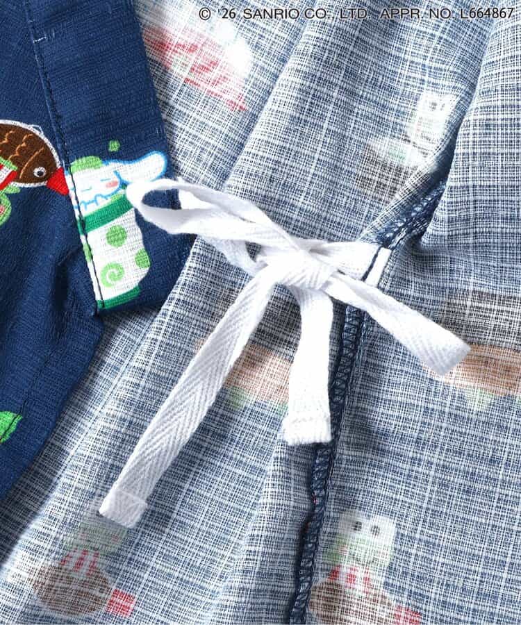 日本童裝 apres les cours x Sanrio 日本甚平 日本和服 80-130cm 男童款 夏季 TOPS PANTS 日本夏祭慶典特輯
