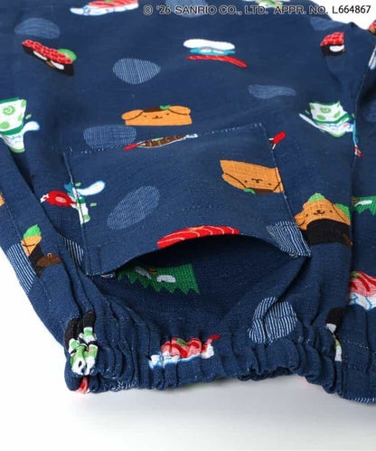 日本童裝 apres les cours x Sanrio 日本甚平 日本和服 80-130cm 男童款 夏季 TOPS PANTS 日本夏祭慶典特輯