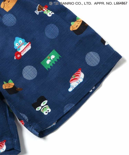 日本童裝 apres les cours x Sanrio 日本甚平 日本和服 80-130cm 男童款 夏季 TOPS PANTS 日本夏祭慶典特輯