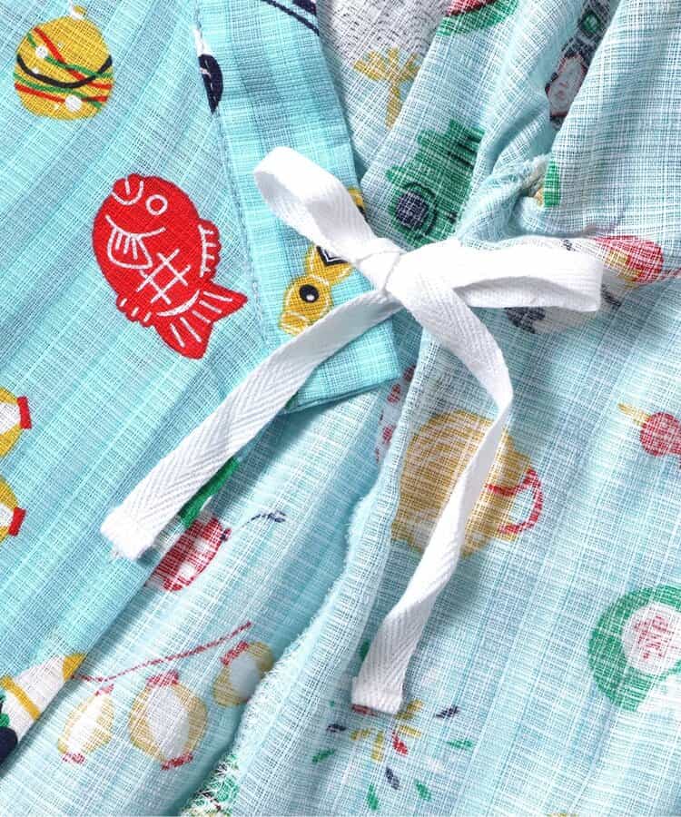 日本童裝 apres les cours 日本甚平 日本和服 80-130cm 男童款 夏季 TOPS PANTS 日本夏祭慶典特輯