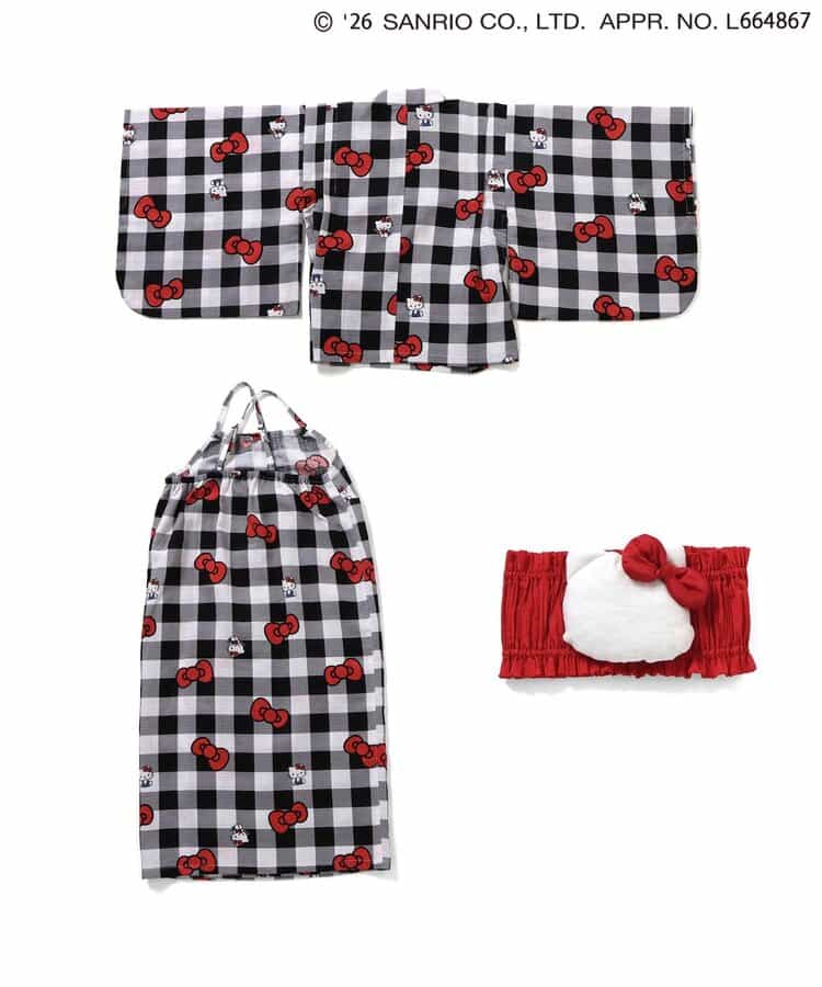日本童裝 apres les cours x Sanrio 日本浴衣 日本和服 100-150cm 女童款 夏季 DRESSES 日本夏祭慶典特輯)