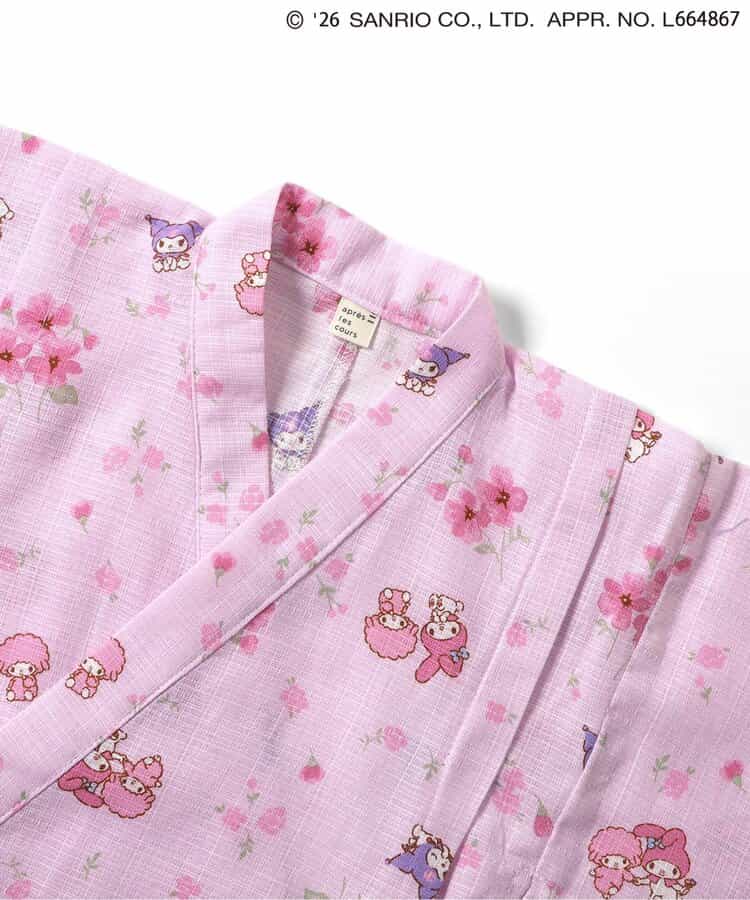日本童裝 apres les cours x Sanrio 日本浴衣 日本和服 100-150cm 女童款 夏季 DRESSES 日本夏祭慶典特輯)