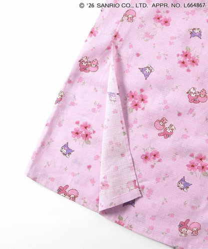 日本童裝 apres les cours x Sanrio 日本浴衣 日本和服 100-150cm 女童款 夏季 DRESSES 日本夏祭慶典特輯)