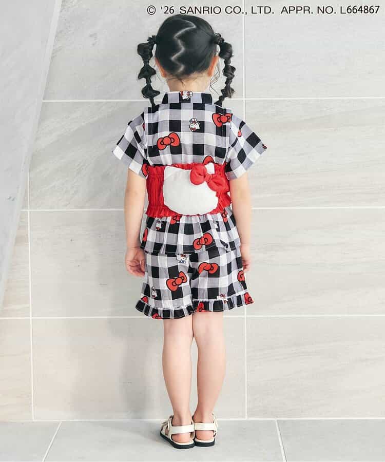 Disney Japanese children's clothing, Jinbei Japanese kimono, 100-150cm, for girls, summer, other brand children's clothing, TOPS PANTS, Japanese Summer Festival Special