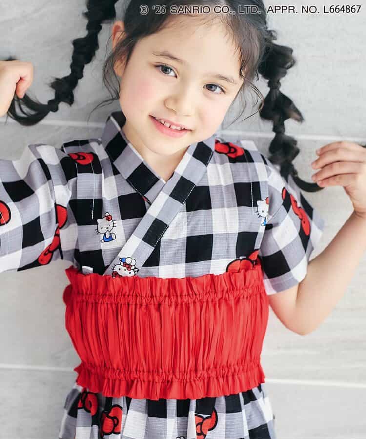 Disney Japanese children's clothing, Jinbei Japanese kimono, 100-150cm, for girls, summer, other brand children's clothing, TOPS PANTS, Japanese Summer Festival Special