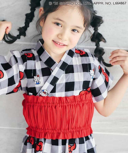Disney Japanese children's clothing, Jinbei Japanese kimono, 100-150cm, for girls, summer, other brand children's clothing, TOPS PANTS, Japanese Summer Festival Special