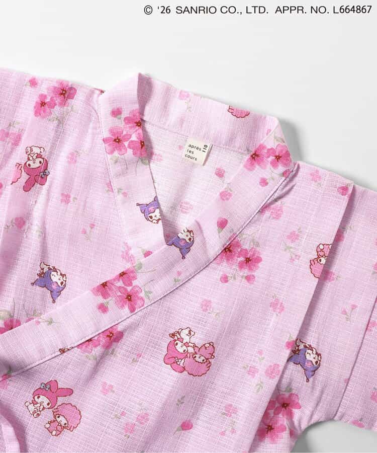 Disney Japanese children's clothing, Jinbei Japanese kimono, 100-150cm, for girls, summer, other brand children's clothing, TOPS PANTS, Japanese Summer Festival Special