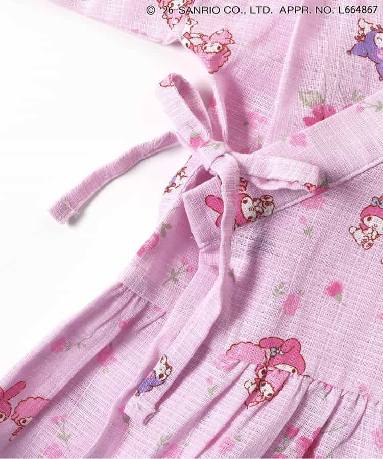 Disney Japanese children's clothing, Jinbei Japanese kimono, 100-150cm, for girls, summer, other brand children's clothing, TOPS PANTS, Japanese Summer Festival Special