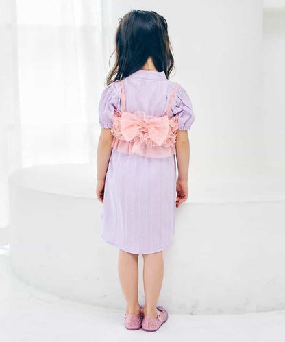 Disney Japanese children's clothing, Jinbei Japanese kimono, 100-150cm, for girls, summer, other brand children's clothing, TOPS PANTS, Japanese Summer Festival Special
