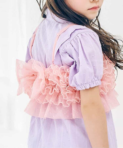 Disney Japanese children's clothing, Jinbei Japanese kimono, 100-150cm, for girls, summer, other brand children's clothing, TOPS PANTS, Japanese Summer Festival Special
