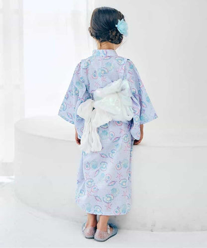 Disney Japanese children's clothing, Jinbei Japanese kimono, 100-150cm, for girls, summer, other brand children's clothing, TOPS PANTS, Japanese Summer Festival Special