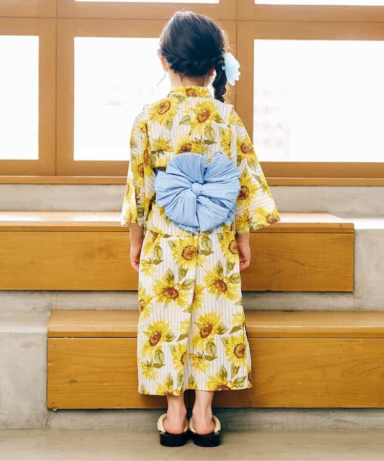 Disney Japanese children's clothing, Jinbei Japanese kimono, 100-150cm, for girls, summer, other brand children's clothing, TOPS PANTS, Japanese Summer Festival Special