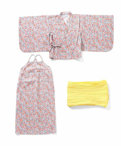 Disney Japanese children's clothing, Jinbei Japanese kimono, 100-150cm, for girls, summer, other brand children's clothing, TOPS PANTS, Japanese Summer Festival Special