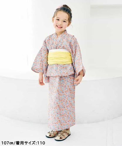 Disney Japanese children's clothing, Jinbei Japanese kimono, 100-150cm, for girls, summer, other brand children's clothing, TOPS PANTS, Japanese Summer Festival Special