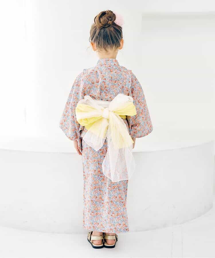 Disney Japanese children's clothing, Jinbei Japanese kimono, 100-150cm, for girls, summer, other brand children's clothing, TOPS PANTS, Japanese Summer Festival Special