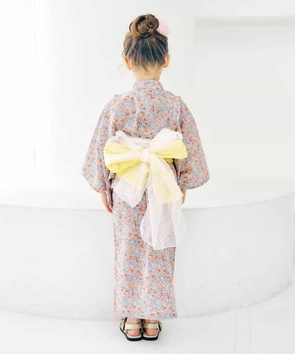 Disney Japanese children's clothing, Jinbei Japanese kimono, 100-150cm, for girls, summer, other brand children's clothing, TOPS PANTS, Japanese Summer Festival Special