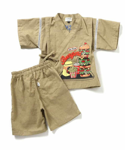 Disney Japanese children's clothing, Jinbei Japanese kimono, 100-150cm, for girls, summer, other brand children's clothing, TOPS PANTS, Japanese Summer Festival Special