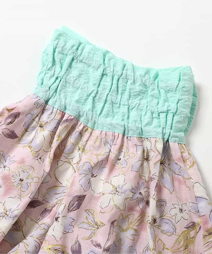 Disney Japanese children's clothing, Jinbei Japanese kimono, 100-150cm, for girls, summer, other brand children's clothing, TOPS PANTS, Japanese Summer Festival Special