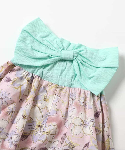Disney Japanese children's clothing, Jinbei Japanese kimono, 100-150cm, for girls, summer, other brand children's clothing, TOPS PANTS, Japanese Summer Festival Special