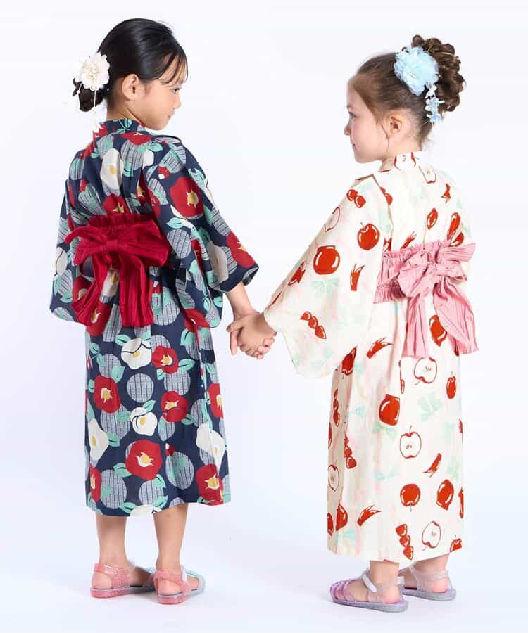 日本童裝 Ampersand 日本浴衣 日本和服 80-140cm 女童款 夏季 其他品牌童裝 DRESSES 日本夏祭慶典特輯