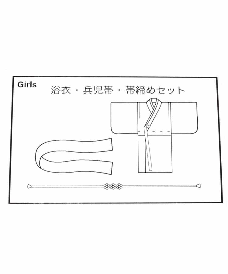日本童裝 Seraph 日本浴衣 日本和服 100-140cm 女童款 夏季 其他品牌童裝 DRESSES 日本夏祭慶典特輯