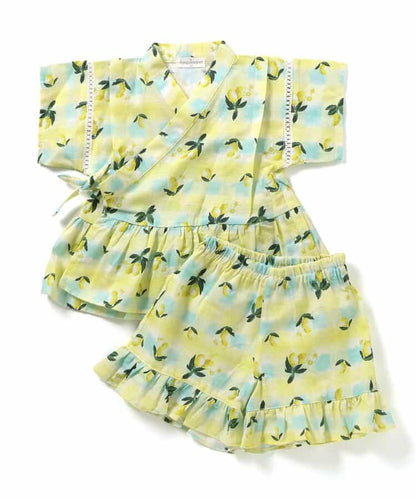 Disney Japanese children's clothing, Jinbei Japanese kimono, 100-150cm, for girls, summer, other brand children's clothing, TOPS PANTS, Japanese Summer Festival Special