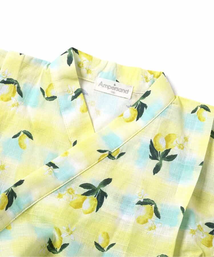 Disney Japanese children's clothing, Jinbei Japanese kimono, 100-150cm, for girls, summer, other brand children's clothing, TOPS PANTS, Japanese Summer Festival Special