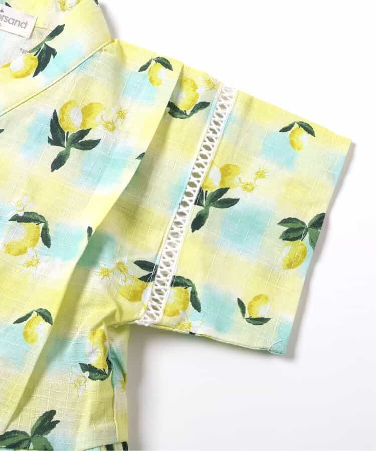 Disney Japanese children's clothing, Jinbei Japanese kimono, 100-150cm, for girls, summer, other brand children's clothing, TOPS PANTS, Japanese Summer Festival Special
