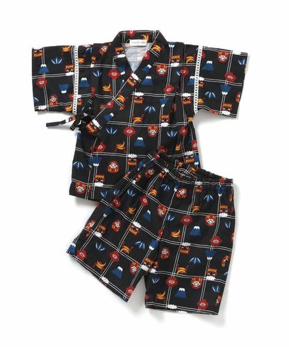 Disney Japanese children's clothing, Jinbei Japanese kimono, 100-150cm, for girls, summer, other brand children's clothing, TOPS PANTS, Japanese Summer Festival Special