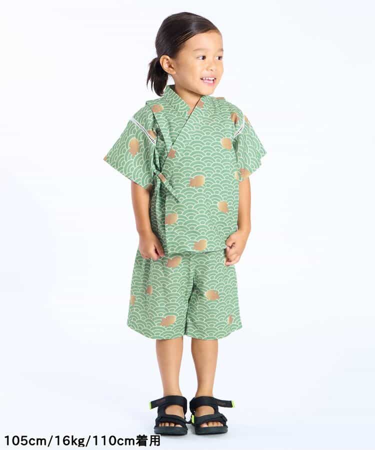 Disney Japanese children's clothing, Jinbei Japanese kimono, 100-150cm, for girls, summer, other brand children's clothing, TOPS PANTS, Japanese Summer Festival Special