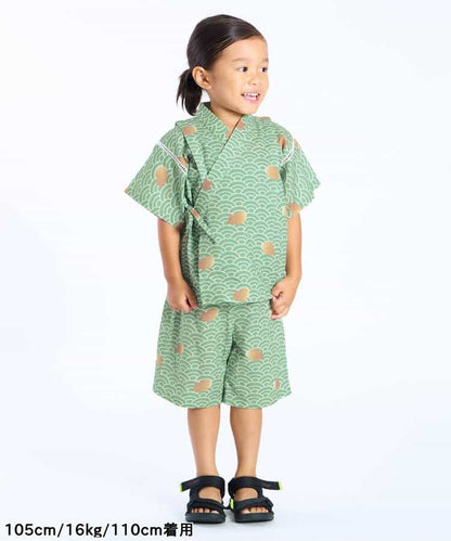 Disney Japanese children's clothing, Jinbei Japanese kimono, 100-150cm, for girls, summer, other brand children's clothing, TOPS PANTS, Japanese Summer Festival Special