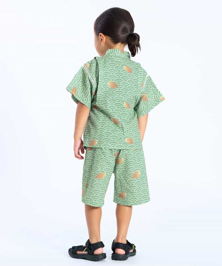 Disney Japanese children's clothing, Jinbei Japanese kimono, 100-150cm, for girls, summer, other brand children's clothing, TOPS PANTS, Japanese Summer Festival Special