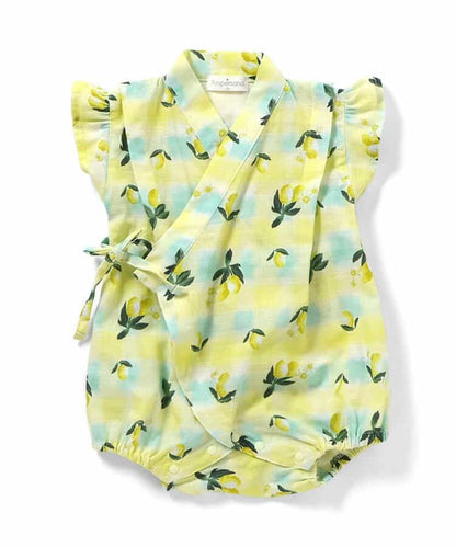 日本童裝 Ampersand 日本甚平 日本和服 70-80cm 女童款 夏季 初生嬰兒 其他品牌童裝 Jumpsuit 日本夏祭慶典特輯