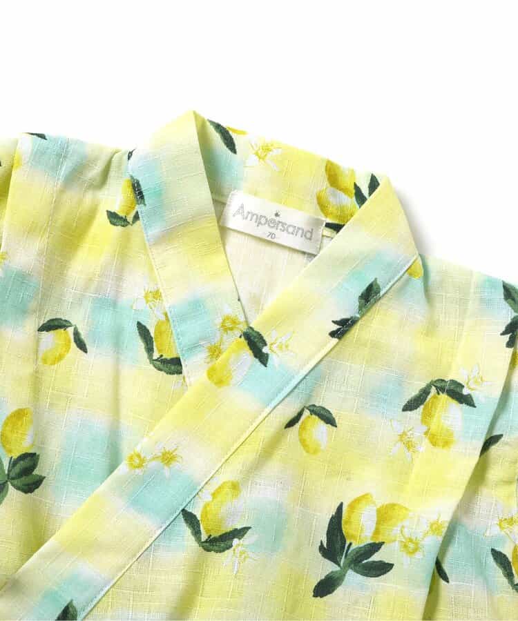 日本童裝 Ampersand 日本甚平 日本和服 70-80cm 女童款 夏季 初生嬰兒 其他品牌童裝 Jumpsuit 日本夏祭慶典特輯