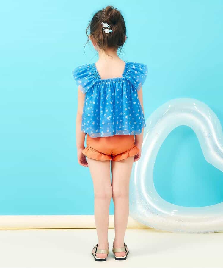 日本童裝 apres les cours 泳衣兩件套裝 80-140cm 女童款 夏季 夏日玩水泳衣特輯