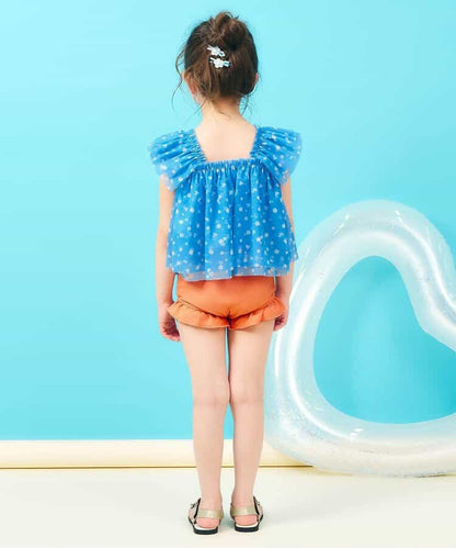 日本童裝 apres les cours 泳衣兩件套裝 80-140cm 女童款 夏季 夏日玩水泳衣特輯